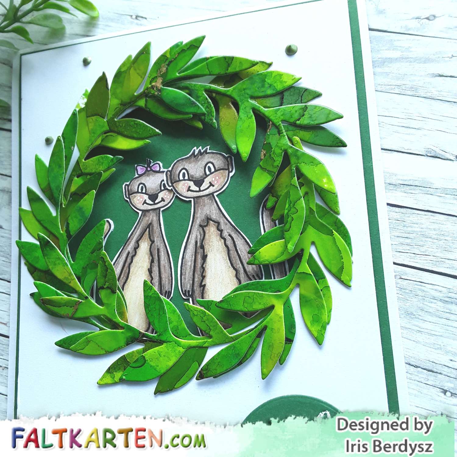 Und da sind sie wieder – die Erdmännchen – Kreatives mit Papier