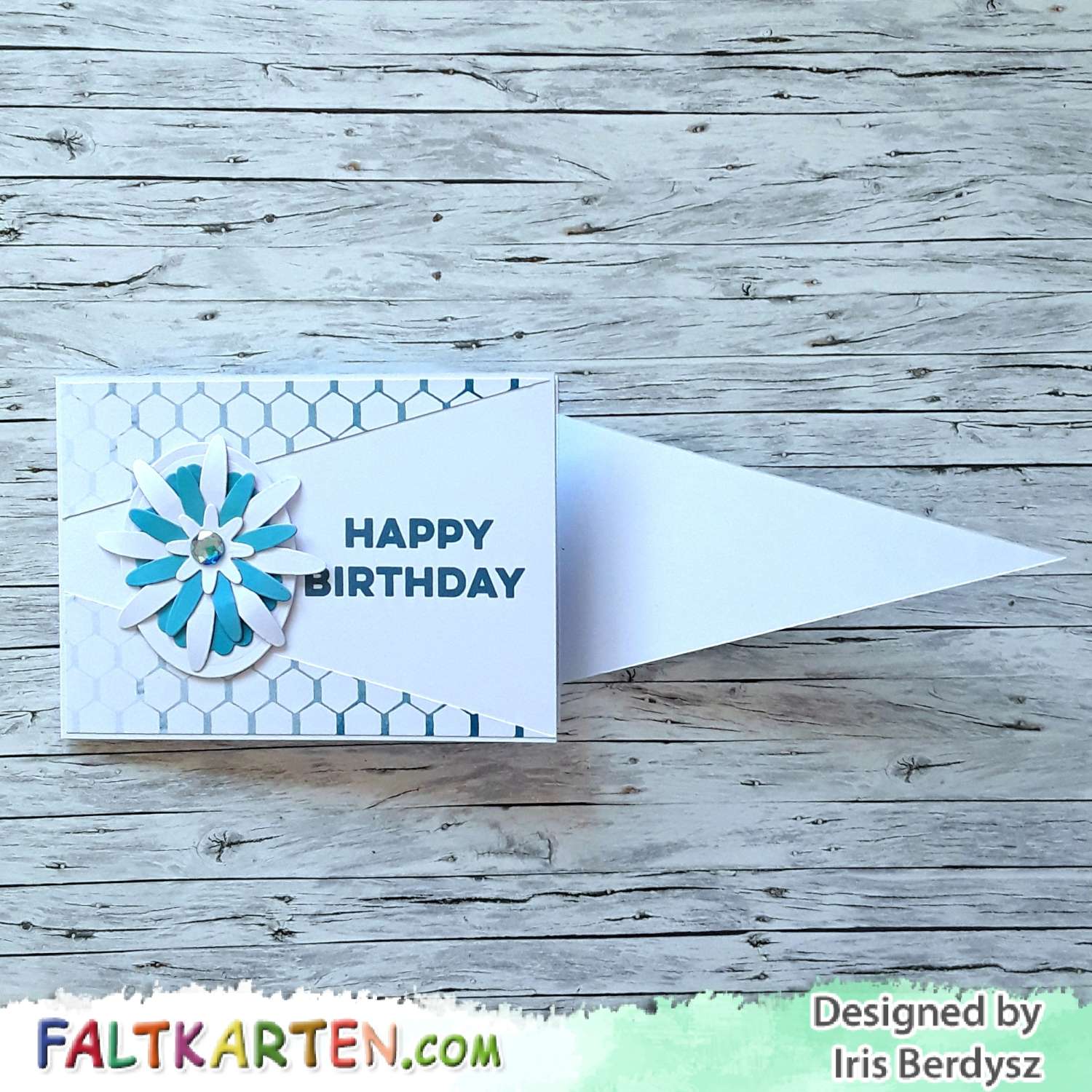 Einfache und schnelle Fun Fold Card – Kreatives mit Papier
