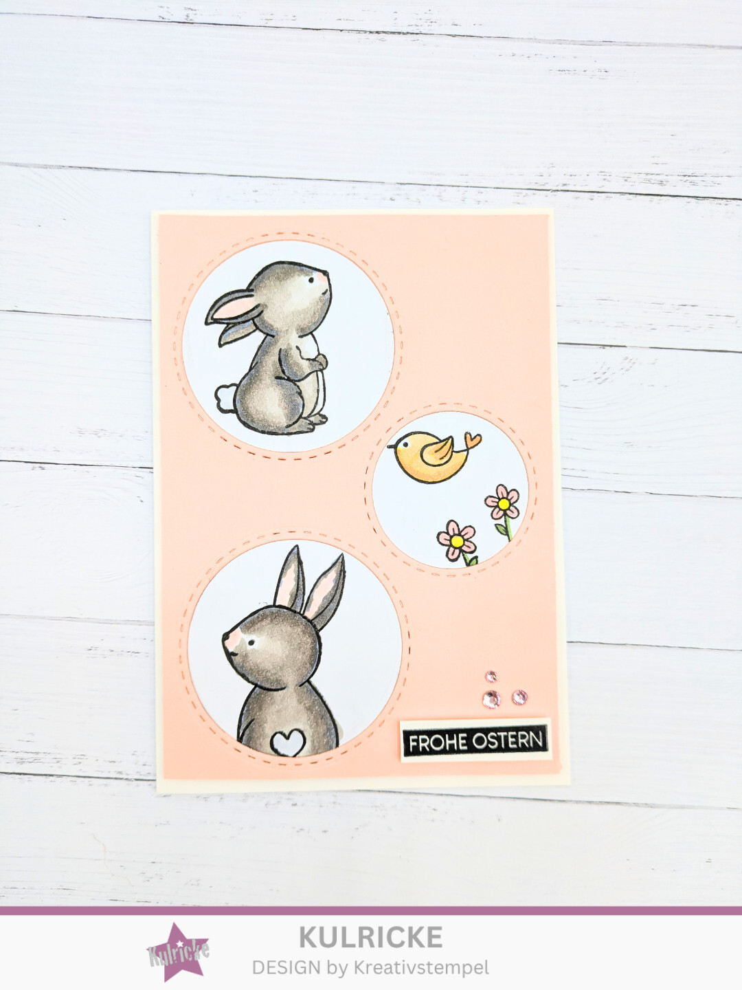 Fensterkarte Frohe Ostern