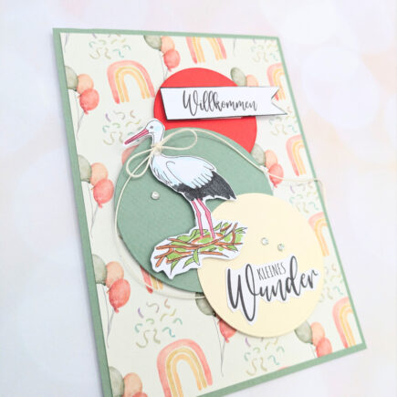 Babykarte Storchenwunder