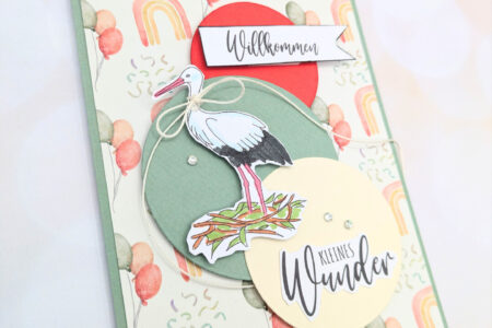 Babykarte Storchenwunder