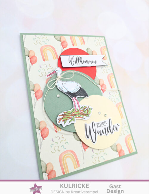 Babykarte Storchenwunder