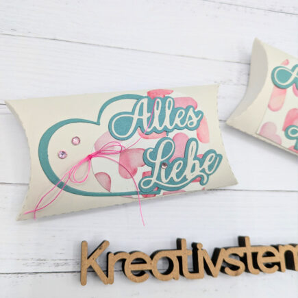 Kissenbox Alles Liebe