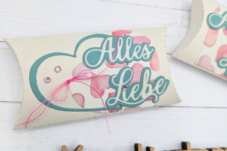 Kissenbox Alles Liebe