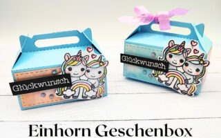 Einhorn Geschenbox