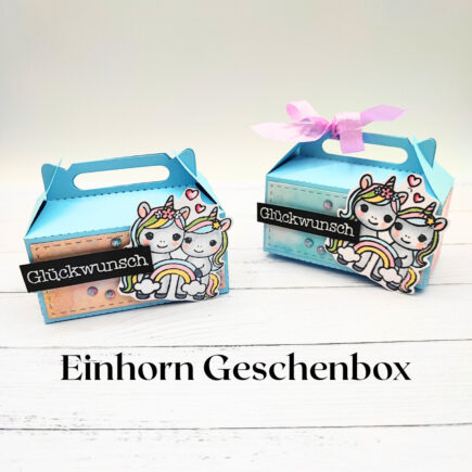 Einhorn Geschenbox