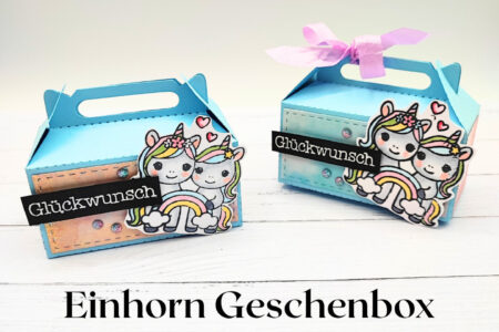 Einhorn Geschenbox
