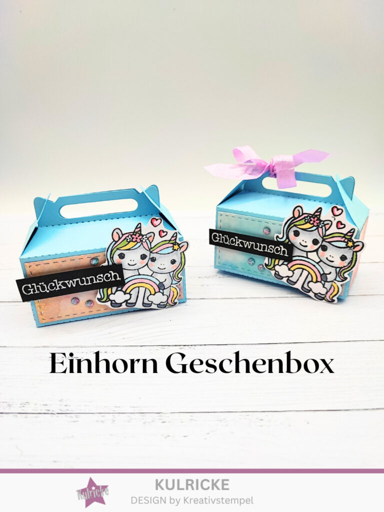 Einhorn Geschenbox