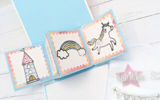 Einhorn Zauber Panel Card