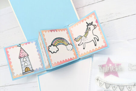 Einhorn Zauber Panel Card