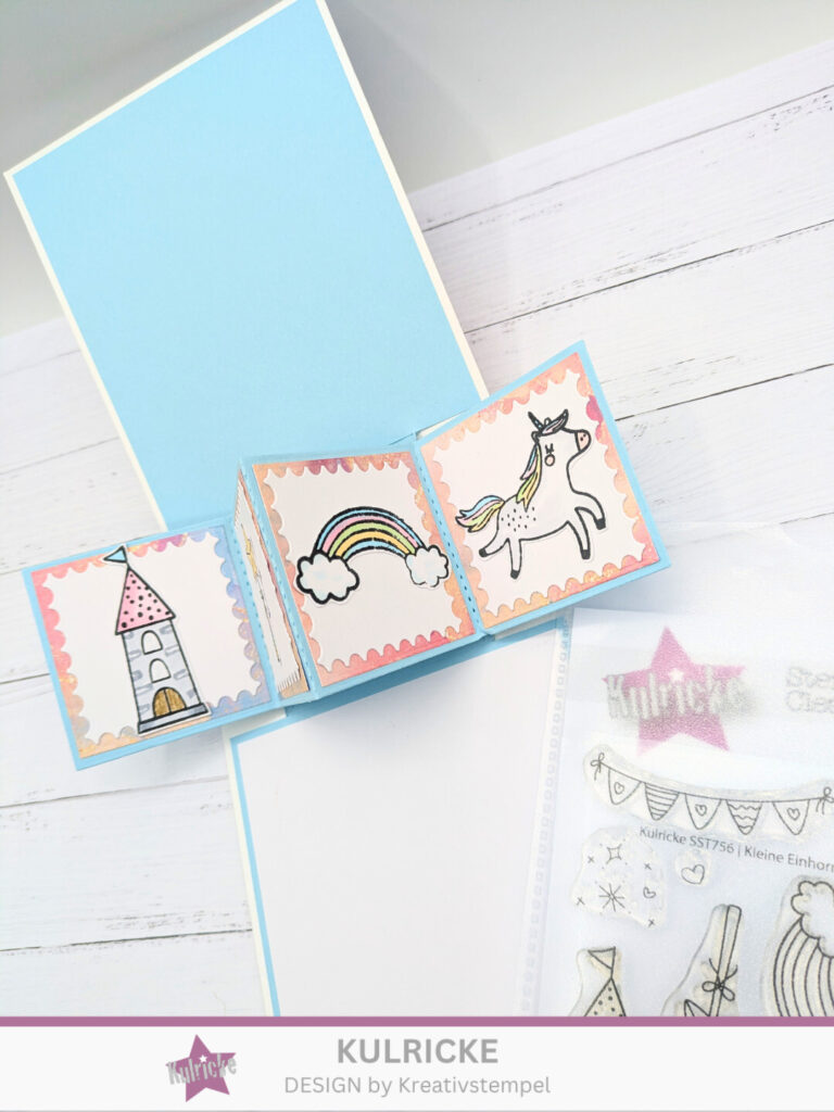 Einhorn Zauber Panel Card