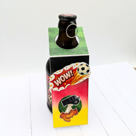 Flaschenanhänger Fussballfieber