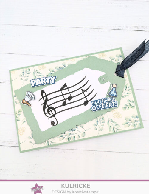 Geburtstagskarte mit Musik