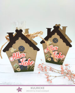 Häuschen Geschenkverpackung