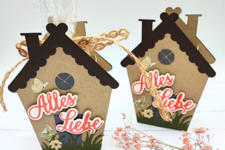 Häuschen Geschenkverpackung