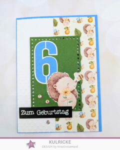 Karte zum Kindergeburtstag