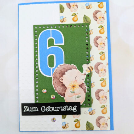 Karte zum Kindergeburtstag