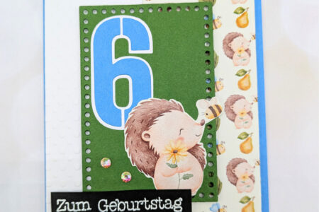 Karte zum Kindergeburtstag